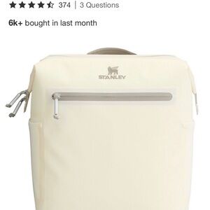 Stanley Off-White cooler Backpack